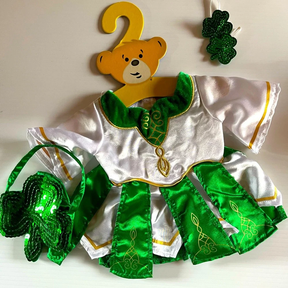 Build a Bear Irish Dress - Picture 1 of 4